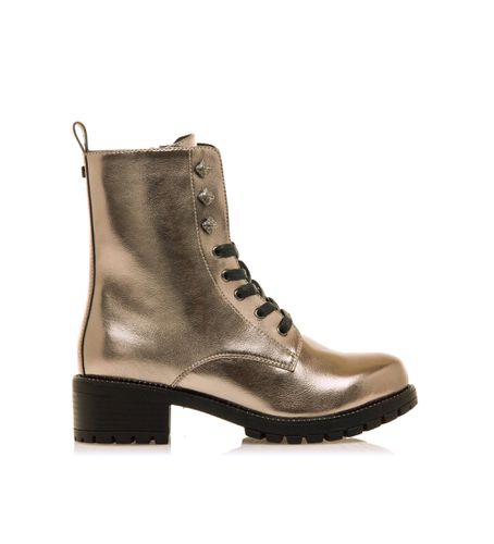 Bottines 63355 (35), Doré, 3 à 5 cm, Lacets, Fermeture éclair, Casuel - Mariamare - Modalova