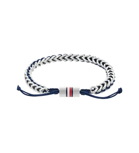 Bracelet tressé , argenté (OSFA), Casuel, Acier inoxidable - Tommy Hilfiger - Modalova