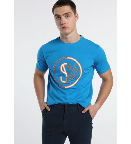 T-shirt 118765 (S), Casuel, Coton, Manche courte - Six Valves - Modalova