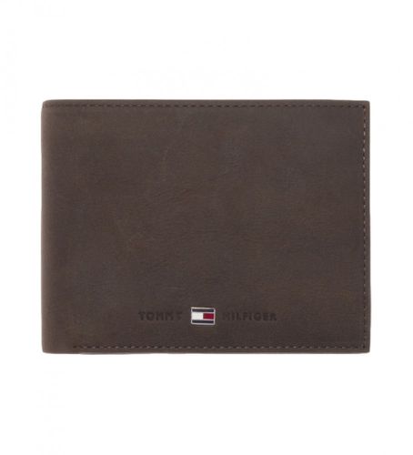 AM0AM00660 Portefeuille en cuir Johnson CC Flap Coin Pocket brown -13x9.5x3cm (OSFA), Marron, Casuel - Tommy Hilfiger - Modalova