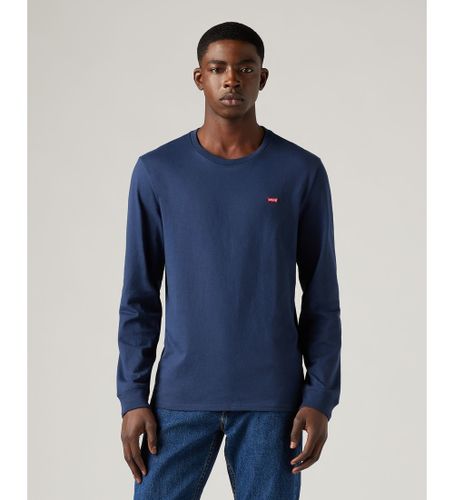 Til mænd. 72848-0001 Original Housemark T-shirt navy (L), Casual, Bomuld, Lange ærmer, Bæredygtig - Levi's - Modalova
