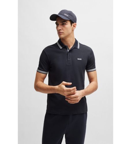 Til mænd. 50469055 Paddy navy polo shirt (S), , Casual, Bomuld, Korte ærmer - BOSS - Modalova