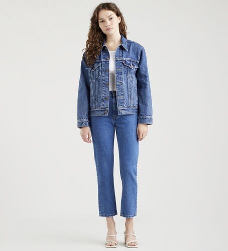 Til kvinder. 36200-0225 Jeans 501 (27/30), Casual, Bomuld, Denim, Elastin, Bæredygtig - Levi's - Modalova