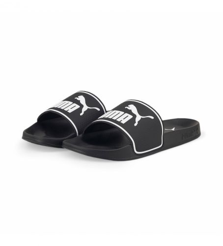 Til mænd. 38413901 Leadcat 2.0 sorte flip-flops (46), Fast, Ingen, Casual, Badetøj - Puma - Modalova