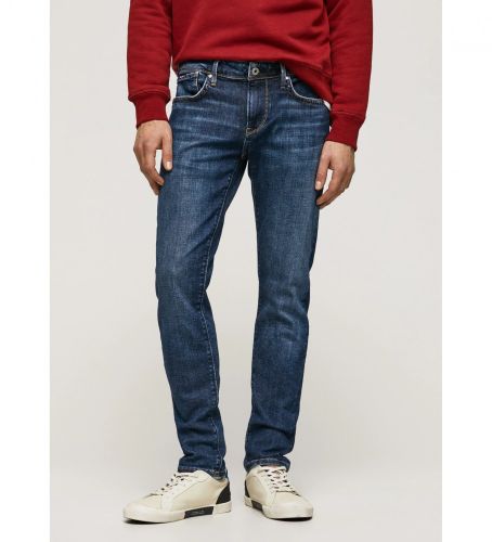 Til mænd. PM206322VX1 Jeans Hatch Slim navy (28/34), Casual, Bomuld, Blå - Pepe Jeans - Modalova