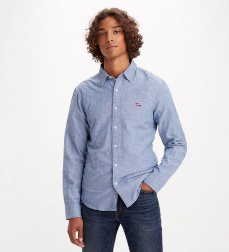 Til mænd. 86625-0017 Housemark Slim Fit Battery skjorte (S), Casual, Bomuld, Lange ærmer - Levi's - Modalova