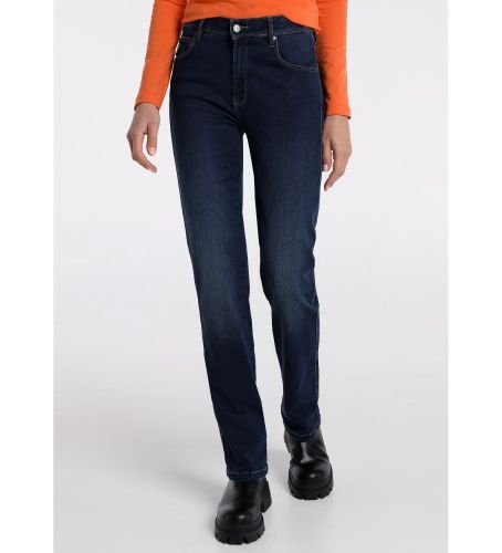 Til kvinder. 201042038 Jeans - Low Box - lige (27), , Casual, Bomuld, Denim - Lois Jeans - Modalova