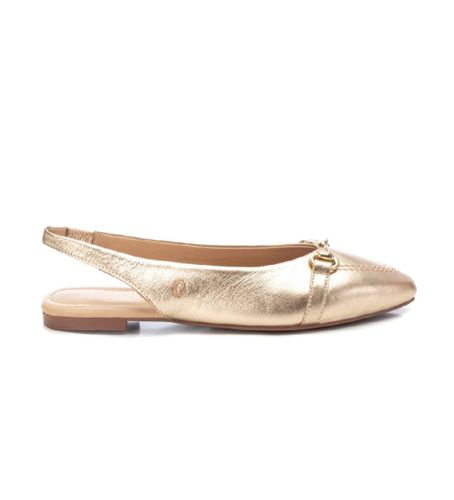 Til kvinder. 16073306-ORO Ballerinasko i 160733 (37), Guldfarvet, Fast, Spænder, Casual - Carmela - Modalova