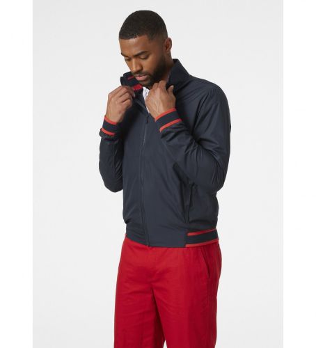 Til mænd. 30299 Salt Windbreaker jakke navy (S), Casual, Sport, Udendørs, Multisport, Polyester - Helly Hansen - Modalova