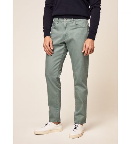 Til mænd. HM212429 Jean Delave 5 lommer (34/32), Casual, Bomuld - Hackett London - Modalova
