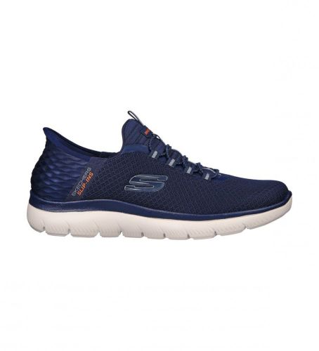 Til mænd. 232457 Slip-ins: Topmøder - High Range marine (40), Stof, 3-5 cm, Blonder, Casual - Skechers - Modalova