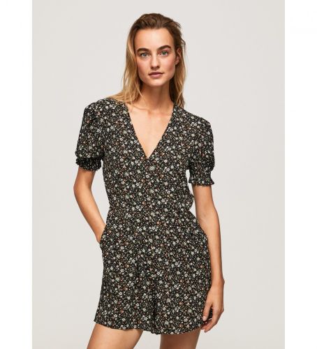 Til kvinder. PL230454 Overalt Alida (XS), Casual, Viscose, Blomstret, Korte ærmer, Bæredygtig - Pepe Jeans - Modalova
