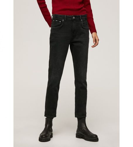 Til kvinder. PL204176XF1R Jeans Black (30/32), , Casual, Økologisk bomuld, Bæredygtig - Pepe Jeans - Modalova