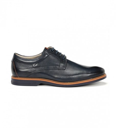 Til mænd. F1744 Tristan lædersko navy (39), Fast, Blonder, Casual - Fluchos - Modalova
