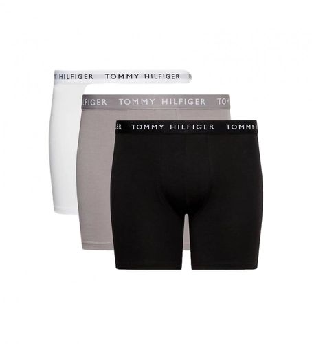 Til mænd. UM0UM02204 Pakke 3 Tight Boxers Essential , , grå (S), Afslappet, Økologisk bomuld, Bæredygtig - Tommy Hilfiger - Modalova