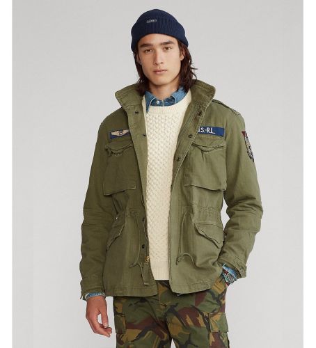 Til mænd. 710722923003 M65 kampjakke gr (S), Casual, , Bomuld, Lange ærmer - Polo Ralph Lauren - Modalova