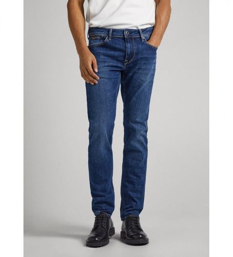 Til mænd. PM206321CS2 Jean Finsbury (30/34), Casual, Bomuld, Denim, Bæredygtig - Pepe Jeans - Modalova