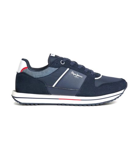 Til mænd. PMS30995 Sneakers i Tour Basic navy (43), 1-3 cm, Blonder, Casual, Blå - Pepe Jeans - Modalova