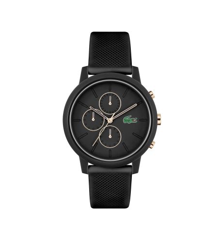 Til mænd. 2011247 Analogt ur 12.12 Chrono (OSFA), Casual, Silikone, Strop - Lacoste - Modalova