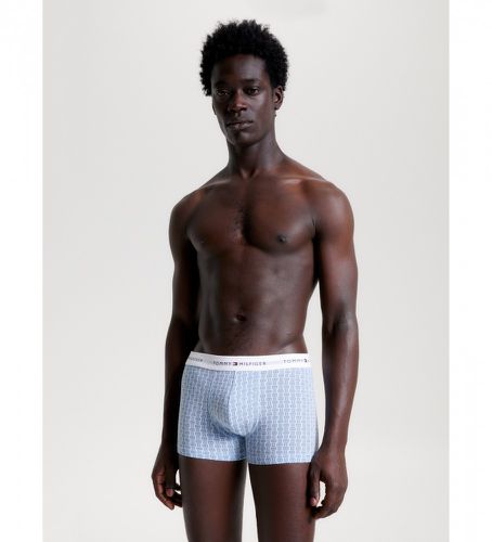 Til mænd. UM0UM02768 Pakke med 3 Essential Boxers (L), Sort, Blå, Afslappet, Grå, Bomuld, Bæredygtig - Tommy Hilfiger - Modalova