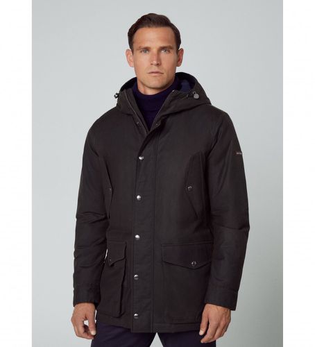 Til mænd. HM403024 Parka Realwax (XXL), Casual, Bomuld, Lange ærmer - Hackett London - Modalova