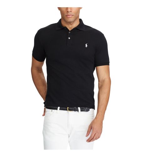 Til mænd. 710541705007 Stretch pique polo shirt Slim Fit (XXL), Casual, Bomuld, Klassisk, Korte ærmer - Polo Ralph Lauren - Modalova