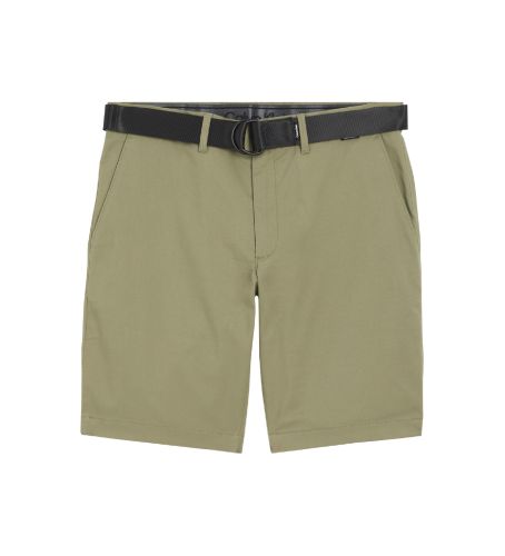 Til mænd. K10K111788 Slim fit shorts med twill-linning (32), Casual, Klassisk, Økologisk bomuld, Bæredygtig - Calvin Klein - Modalova