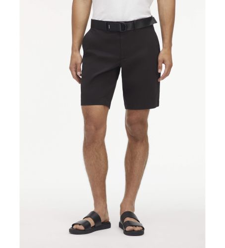 Til mænd. K10K111788 Slim fit shorts med twill-linning (32), Casual, Klassisk, Økologisk bomuld, Bæredygtig - Calvin Klein - Modalova