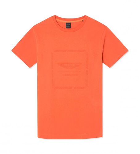 Til mænd. HM500780 Grafisk T-shirt (S), Casual, Bomuld, Korte ærmer - Hackett London - Modalova