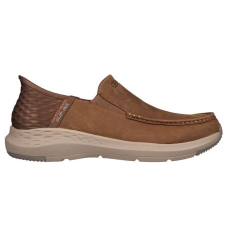 Til mænd. 204866 Slip Ins brune hjemmesko i (40), Fast, Ingen, Casual - Skechers - Modalova