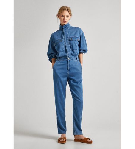 Til kvinder. PL230491 Gladys jumpsuit (S), Casual, Bomuld, Lange ærmer, Lyocell, Bæredygtig - Pepe Jeans - Modalova