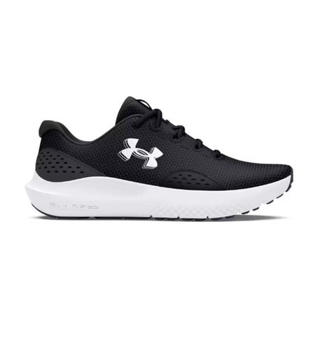 Til mænd. 3027000 UA Charged Surge 4 Sko (8=41), Hvid, Stof, Fast, Blonder, Sport, Grå, Udendørs, Multisport - Under Armour - Modalova