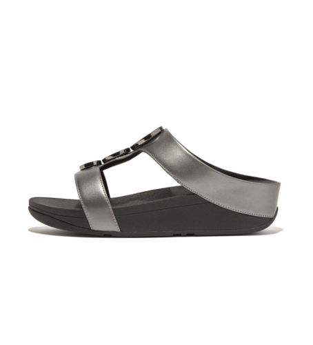 Til kvinder. HJ2-B06 Halo-perle-cirkel--sandaler (36), Sølvfarvet, 3-5 cm, Ingen, Casual - Fitflop - Modalova