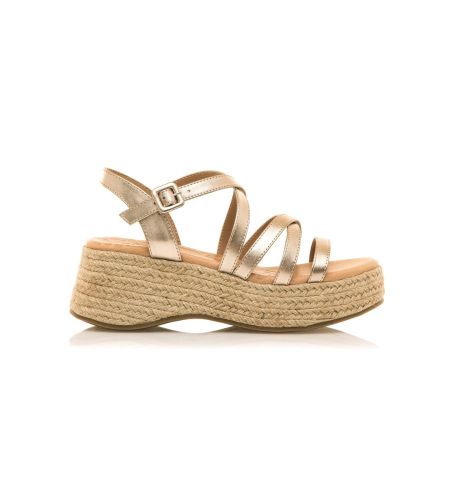 Til kvinder. 51654 Sandaler Giorgia (36), Guldfarvet, 3-5 cm, Spænder, Casual - MTNG - Modalova
