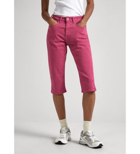 Til kvinder. PL801129U91 Skinny Crop shorts (25), Casual, Bomuld - Pepe Jeans - Modalova