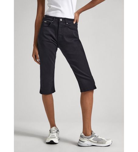 Til kvinder. PL801129U91 Bermuda Skinny Crop Hw (25), Casual, Økologisk bomuld - Pepe Jeans - Modalova