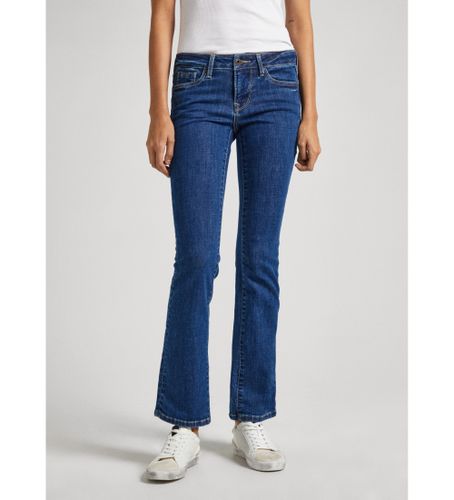 Til kvinder. PL204594GX7 Jeans Slim Fit Bootcut Lw (26/32), Casual, Bomuld, Denim - Pepe Jeans - Modalova
