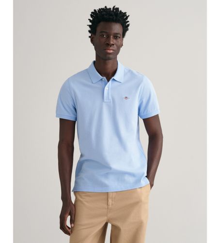 Til mænd. 2210 Pique polo shirt Regular Fit Shield (XS), Casual, Bomuld, Klassisk, Korte ærmer - Gant - Modalova