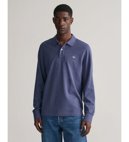 Til mænd. 2230 Polo De Piqué Skjold (S), Casual, Bomuld, Lange ærmer - Gant - Modalova