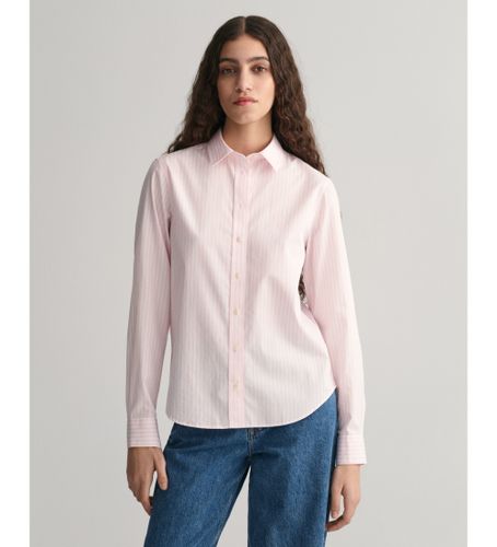 Til kvinder. 4300214 Skjorte Regular Fit stribet poplinskjorte (36), Casual, Bomuld, Lange ærmer - Gant - Modalova