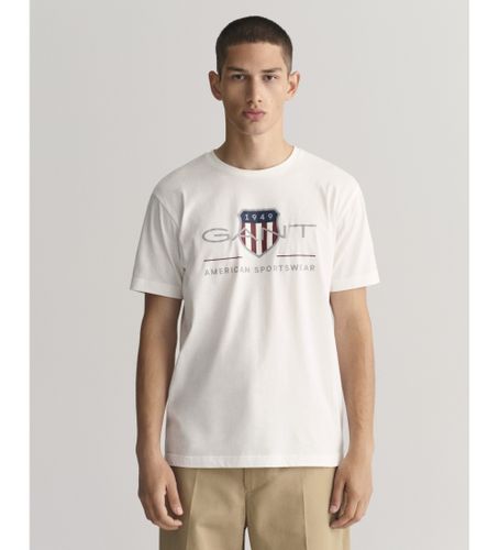 Til mænd. 2003199 Archive Shield T-shirt (XXS), Casual, Bomuld, Korte ærmer, Bæredygtig - Gant - Modalova