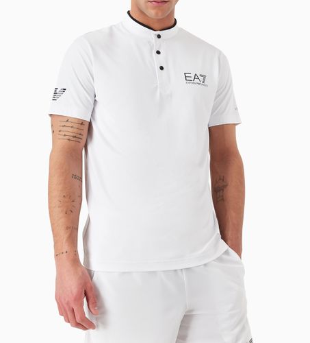 Til mænd. 8NPT21_PJEMZ Polo Ventus7 M Serafino (3XL), Sport, Tennis/padeltennis, Polyester, Korte ærmer - EA7 - Modalova