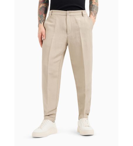 Til mænd. 8NZP15ZNFNZ1724 hørbukser (29), Casual, Linned - Armani Exchange - Modalova