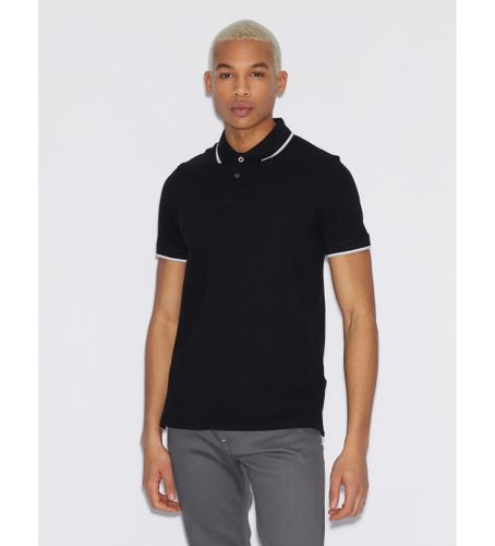 Til mænd. 8NZF75Z8M5Z1200 Polo Block (L), Casual, Bomuld, Korte ærmer - Armani Exchange - Modalova