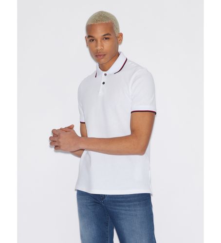 Til mænd. 8NZF75Z8M5Z1100 Polo blok (L), Casual, Bomuld, Korte ærmer - Armani Exchange - Modalova