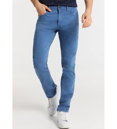 Til mænd. 600107061 Slanke bukser med fem lommer - Medium talje - Størrelse i tommer (28), Casual - Victorio & Lucchino, V&L - Modalova