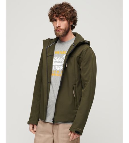 Til mænd. M5011838A Softshell-jakke Trekker (XXL), Casual, Polyester, Lange ærmer - Superdry - Modalova