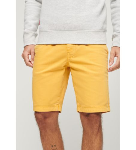 Til mænd. M7110397A Officer gule chino shorts (28), Casual, Bomuld - Superdry - Modalova