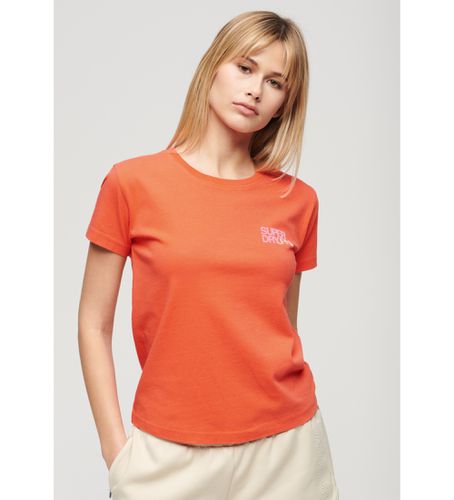 Til kvinder. W1011375A T-shirt med Sportswear-logo (S), Casual, Bomuld, Korte ærmer - Superdry - Modalova