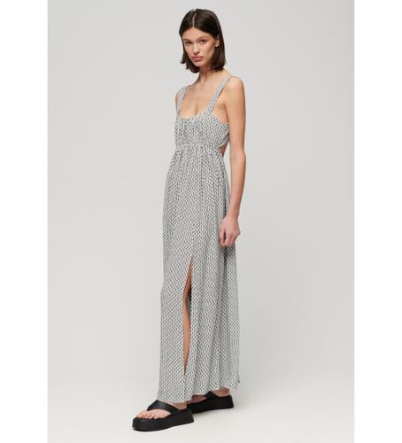 Til kvinder. W8011623A Kjole med knyttede stropper på ryggen (S), Casual, Viscose, Uden ærmer/stropper - Superdry - Modalova